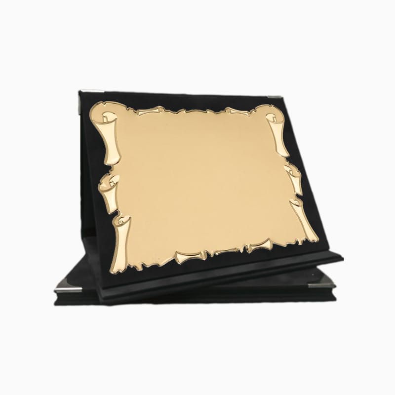 Placheta metalica TGSU1016 mapa plus neagra