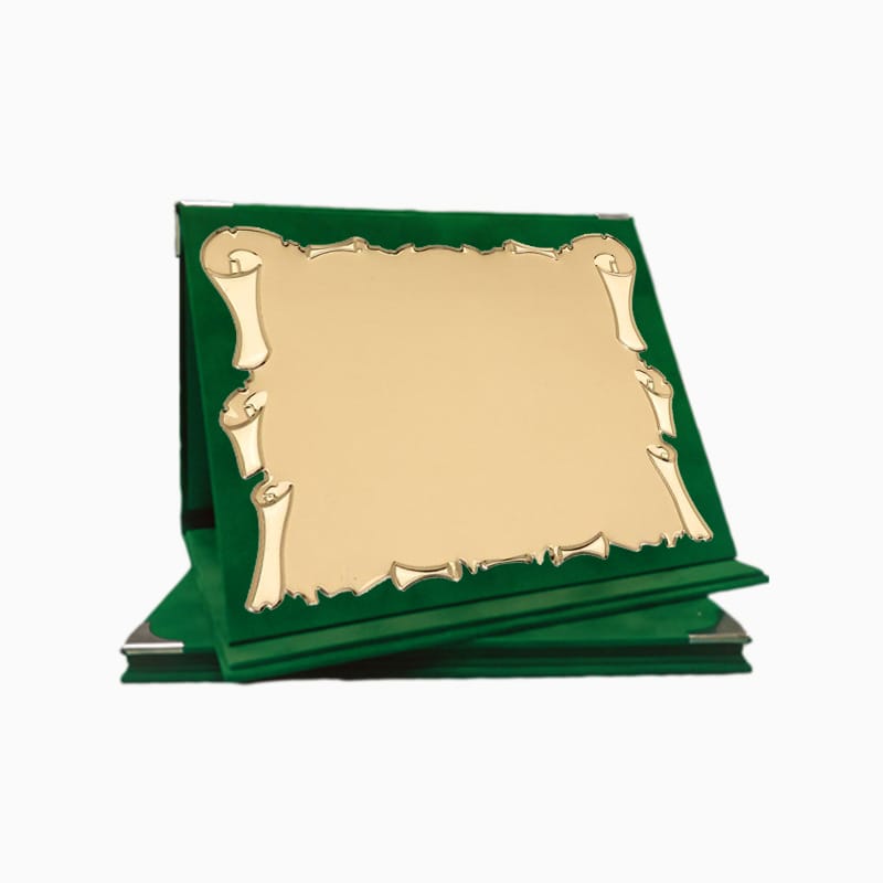 Placheta metalica TGSU1016 mapa plus verde