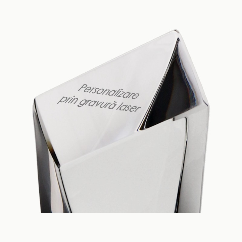 Trofeu cristal personalizat