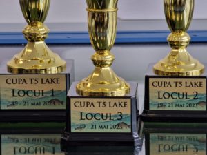 Cupe si trofee concurs de pescuit.