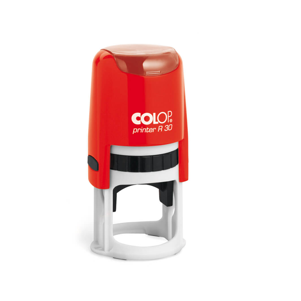 Stampila-rotunda-Colop-Printer-R30-suport-plastic-culori-diverse