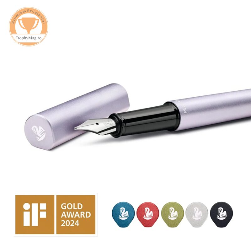 Stilou Ineo Elements Lavander Scent, in cutie metalica pentru cadou, personalizat