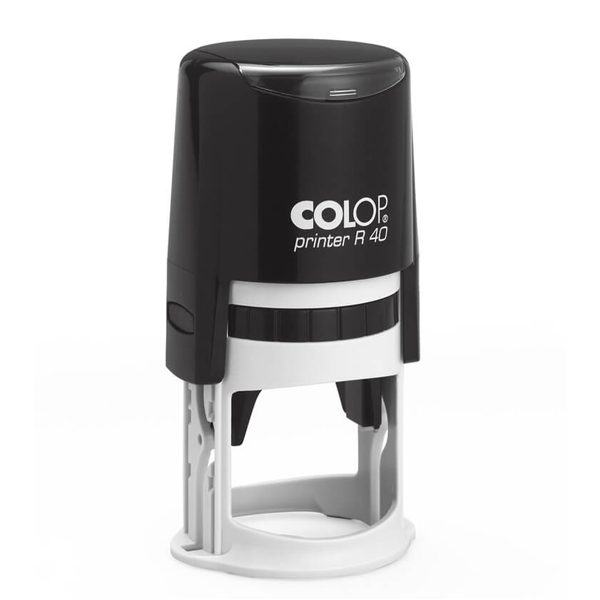 Stampila-rotunda-personalizata-Colop-Printer-R40-carcasa-neagra