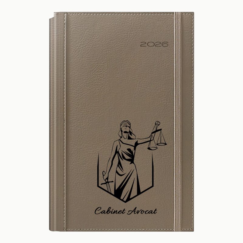 Agenda datata 2026, Premium Deluxe Borneo personalizata