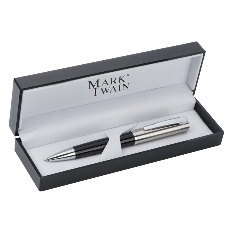 Pix premium Mark Twain in cutie cadou personalizat