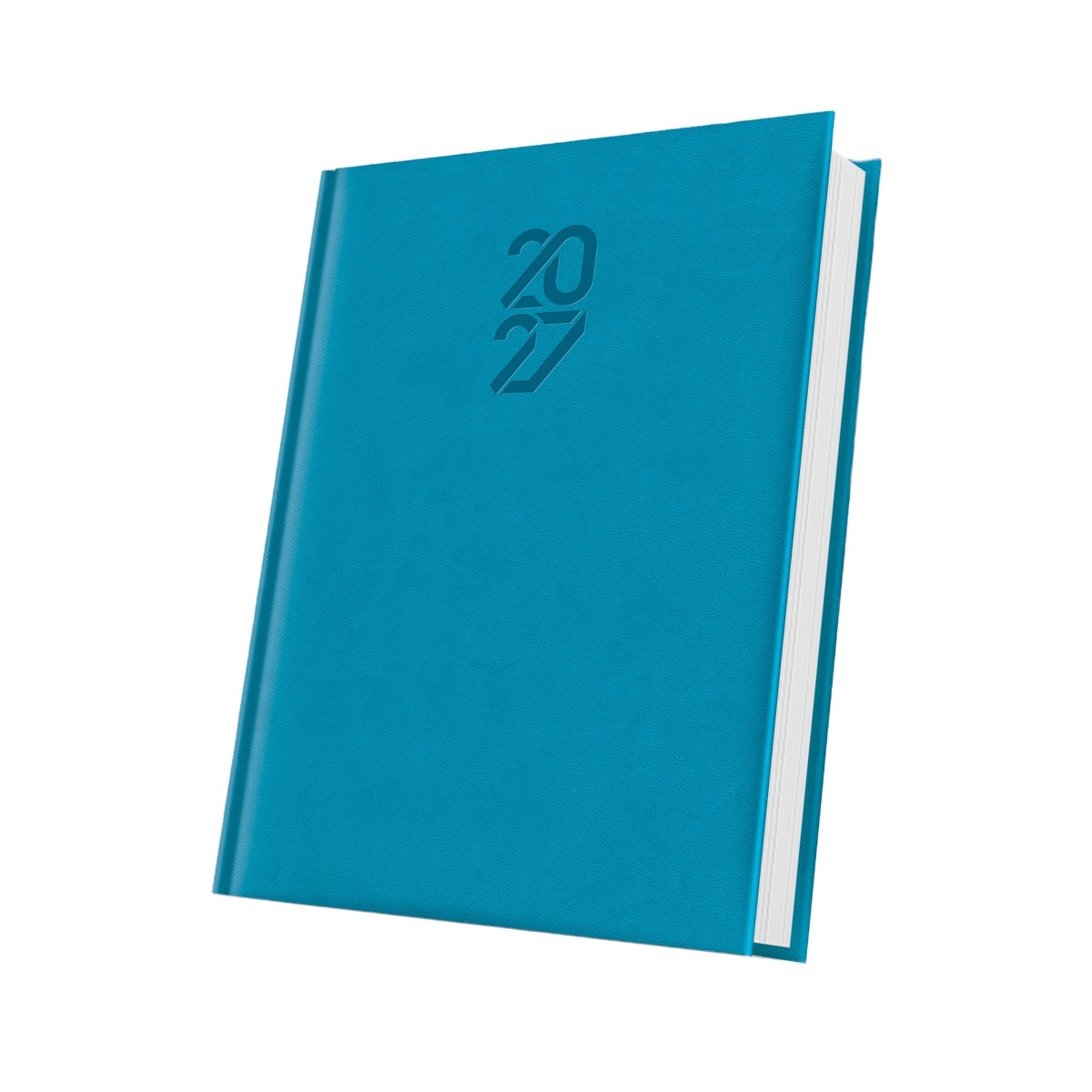 Agenda Personalizată Datată Tucson 2027, Format A5, Albastru Deschis